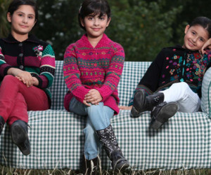 Crop the Center Image and put in Woollens Kids